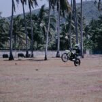 Lombok Dirt Bike Tour Betewen Coconut Tree