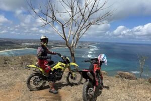 Pascal and Eva: An Unforgettable Dirt Bike Adventure in Kuta Lombok