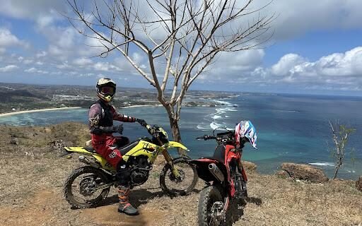 Pascal and Eva: An Unforgettable Dirt Bike Adventure in Kuta Lombok