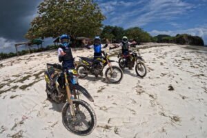 A Family Adventure on Lombok Dirt Bikes Amid Changing Weather