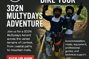 3D2N Lombok Dirt Bike Tour – Multidays Adventure